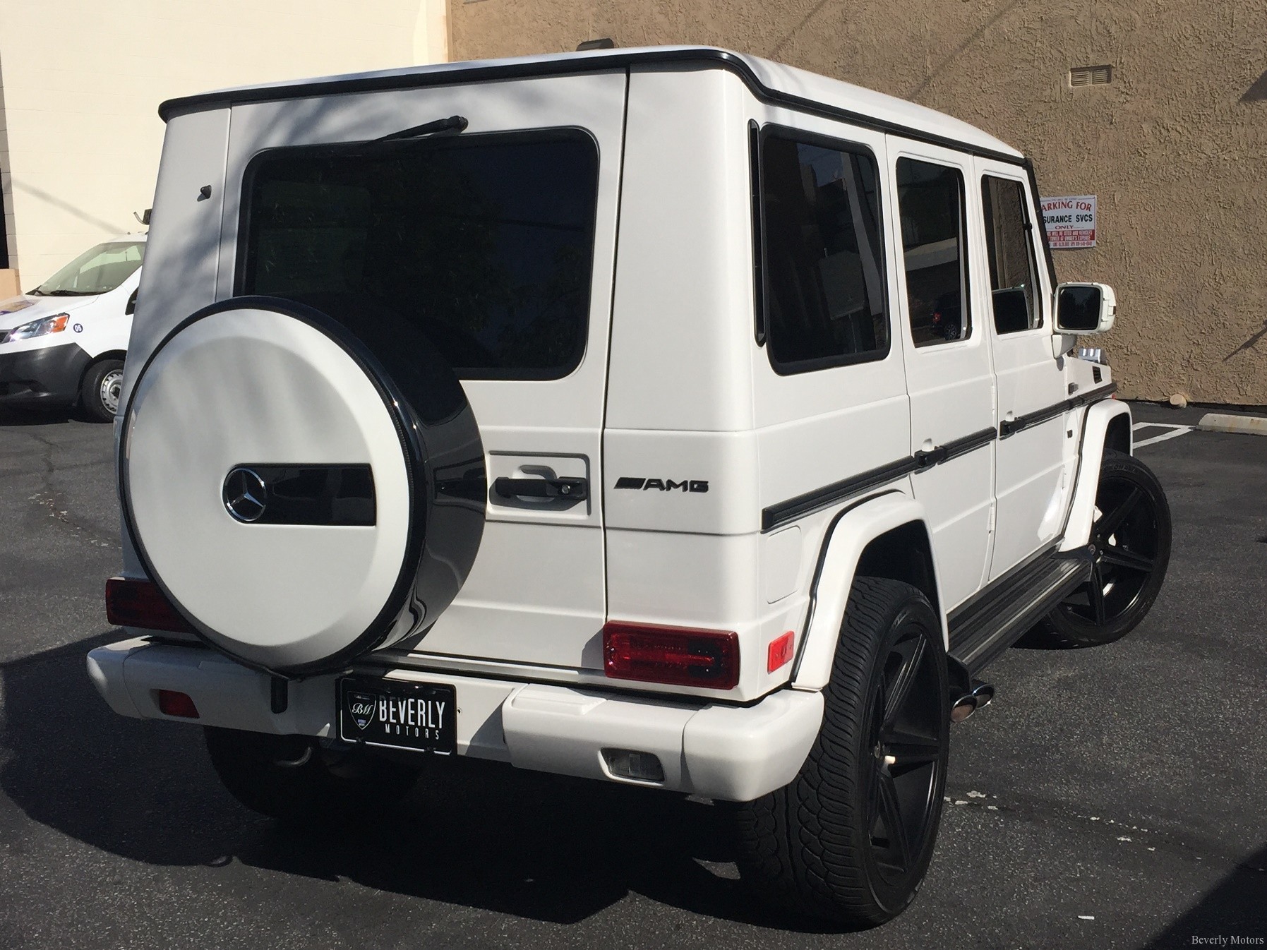 Beverly Motors Inc Glendale Auto Leasing And Sales New Car Lease Specials Burbank Beverly Hills Hollywood Pasadena North Hollywood 02 Mercedes Benz G500 White On Black G55 G550 Amg Brabus Gwagon Gwagen